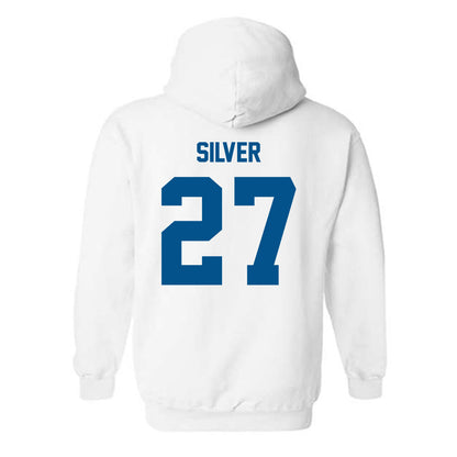 Delaware - NCAA Football : Jo Silver - Classic Fashion Shersey Hooded Sweatshirt