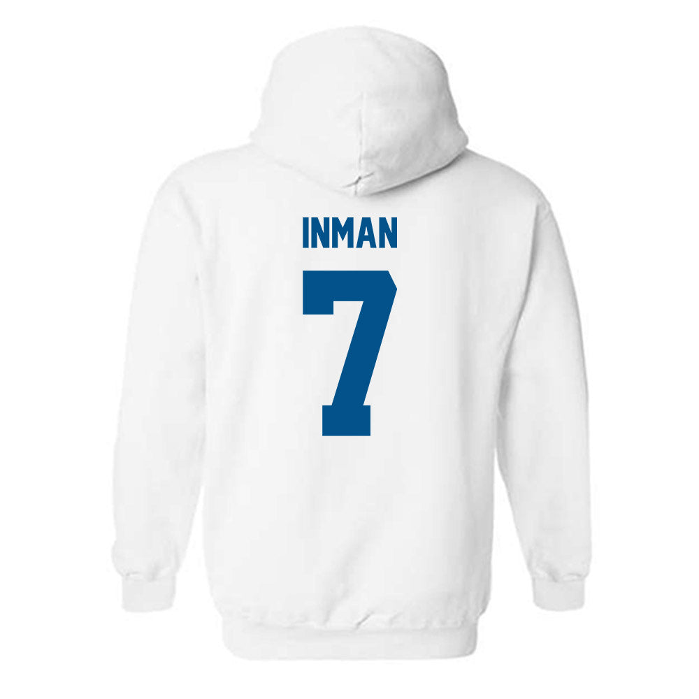 Delaware - NCAA Women's Volleyball : Kennedi Inman - Classic Fashion Shersey Hooded Sweatshirt-1
