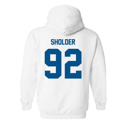 Delaware - NCAA Football : Skyler Sholder - Classic Fashion Shersey Hooded Sweatshirt