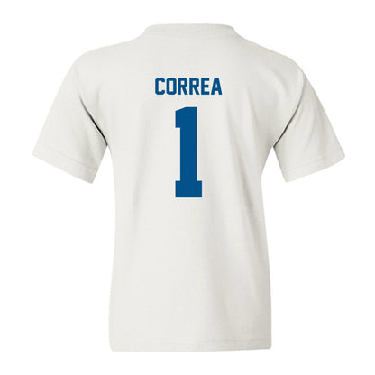 Delaware - NCAA Women's Basketball : Kailah Correa - Classic Fashion Shersey Youth T-Shirt-1