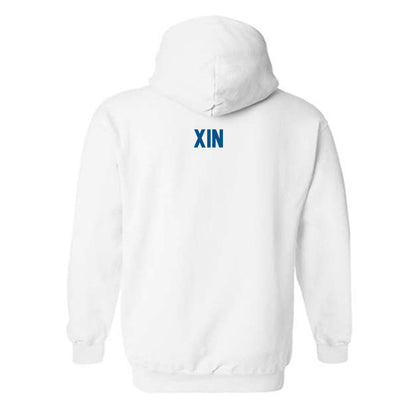 Delaware - NCAA Men's Golf : Chikun Xin - Classic Fashion Shersey Hooded Sweatshirt-1