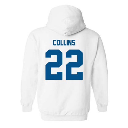 Delaware - NCAA Women's Soccer : Cali Collins - Classic Fashion Shersey Hooded Sweatshirt-1
