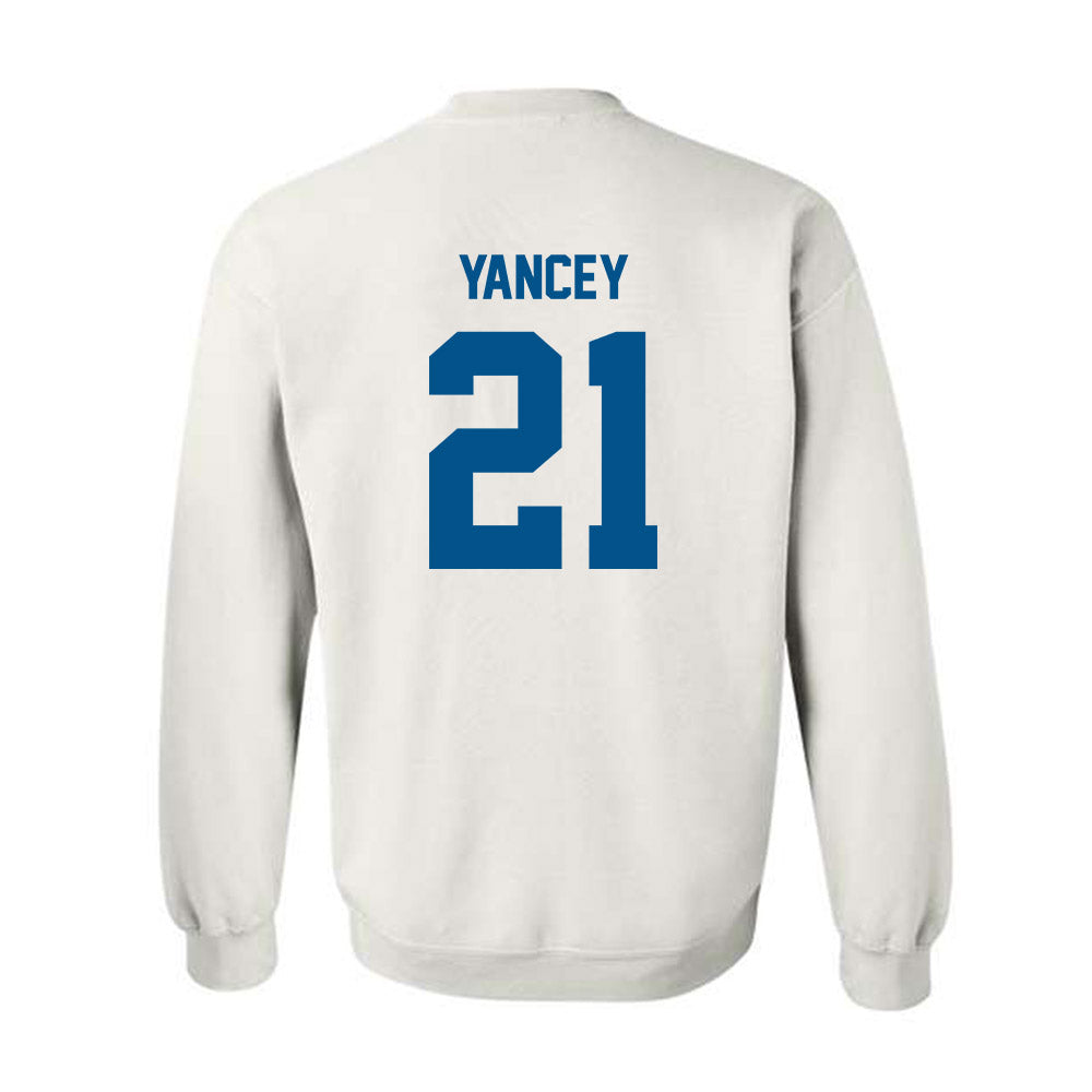 Delaware - NCAA Women's Volleyball : Thalia Yancey - Classic Fashion Shersey Crewneck Sweatshirt-1