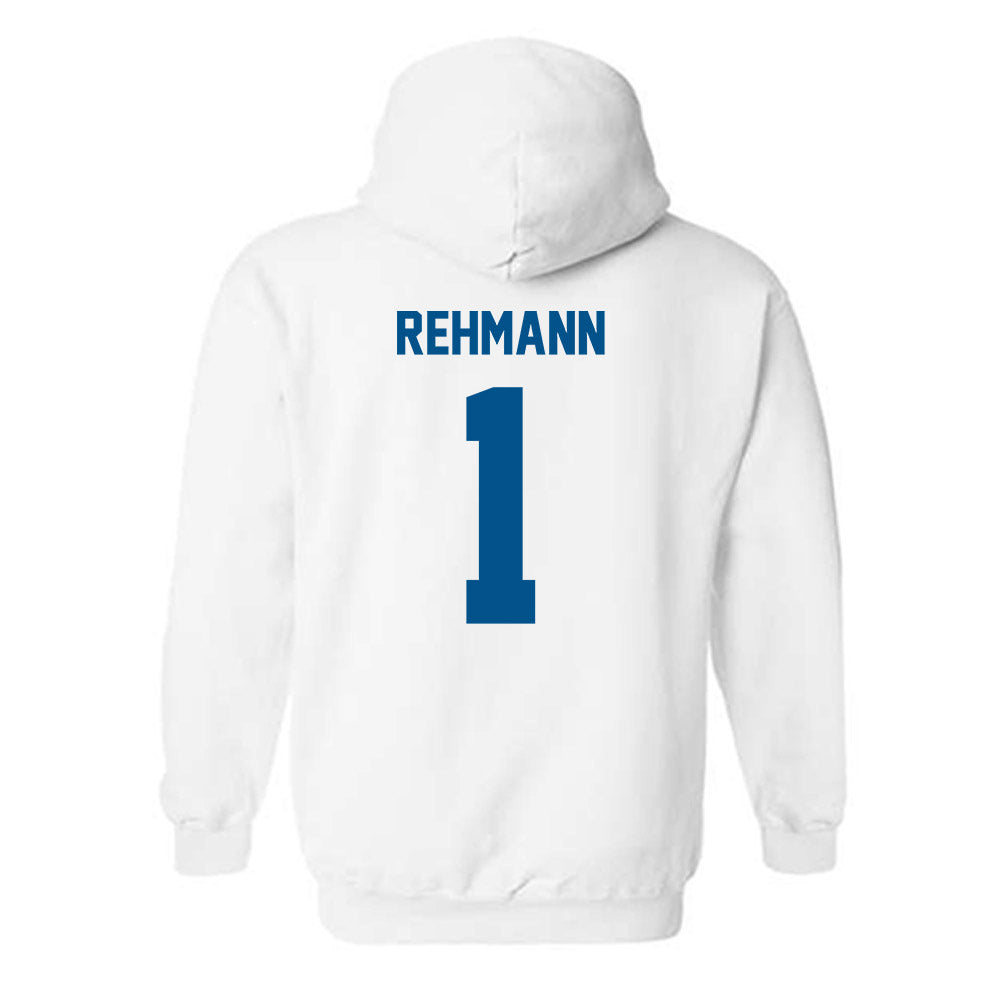 Delaware - NCAA Football : Brandon Rehmann - Classic Fashion Shersey Hooded Sweatshirt-1