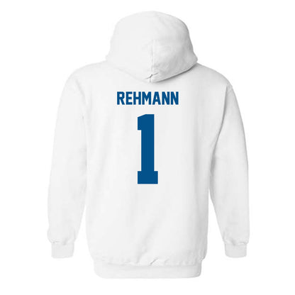 Delaware - NCAA Football : Brandon Rehmann - Classic Fashion Shersey Hooded Sweatshirt-1