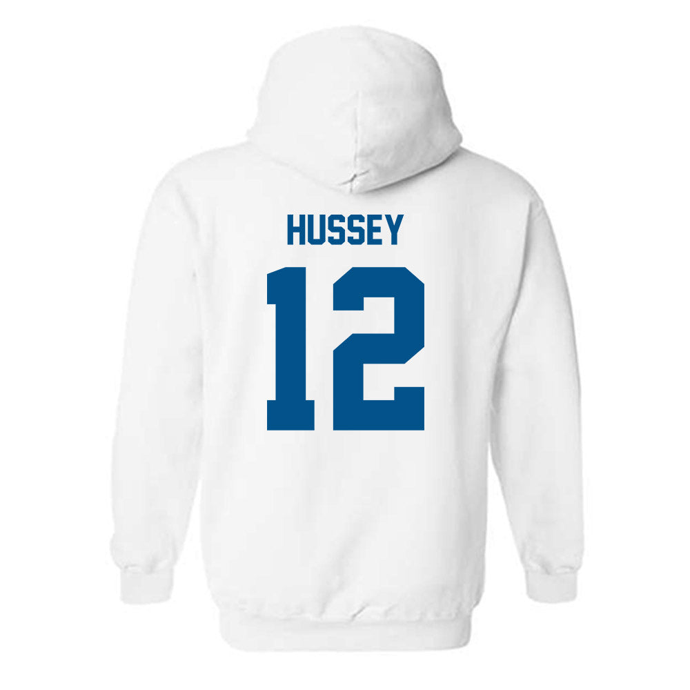 Delaware - NCAA Women's Lacrosse : Erin Hussey - Classic Fashion Shersey Hooded Sweatshirt-1