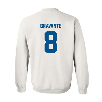 Delaware - NCAA Men's Lacrosse : TJ Gravante - Classic Fashion Shersey Crewneck Sweatshirt-1