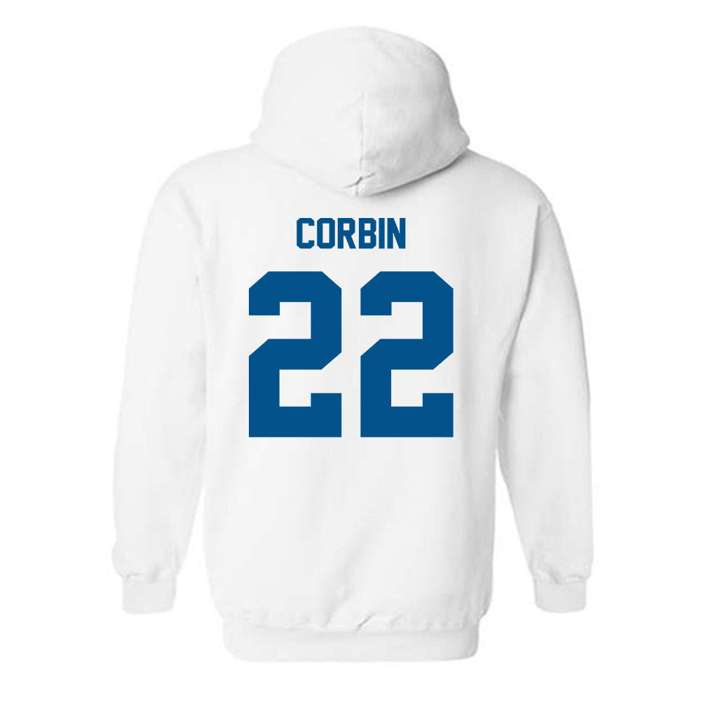 Delaware - NCAA Football : Jawarren Corbin - Classic Fashion Shersey Hooded Sweatshirt-1