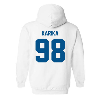 Delaware - NCAA Football : Nicholas Karika - Classic Fashion Shersey Hooded Sweatshirt-1