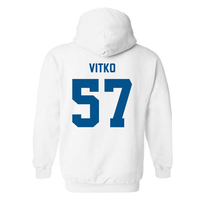 Delaware - NCAA Football : Noah Vitko - Classic Fashion Shersey Hooded Sweatshirt