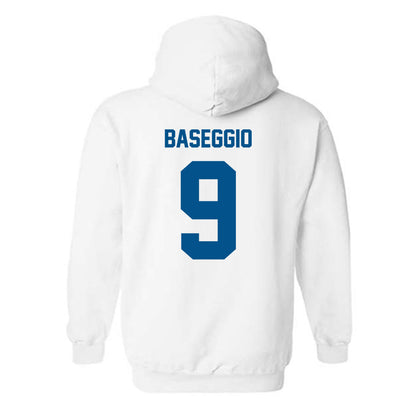 Delaware - NCAA Women's Lacrosse : Kat Baseggio - Classic Fashion Shersey Hooded Sweatshirt-1