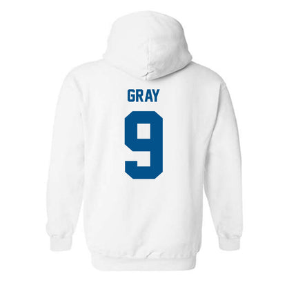 Delaware - NCAA Ice Hockey : Bailey Gray - Classic Fashion Shersey Hooded Sweatshirt-1