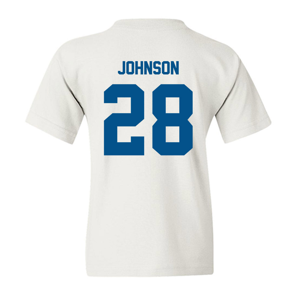 Delaware - NCAA Men's Soccer : Mikey Johnson - Classic Fashion Shersey Youth T-Shirt-1