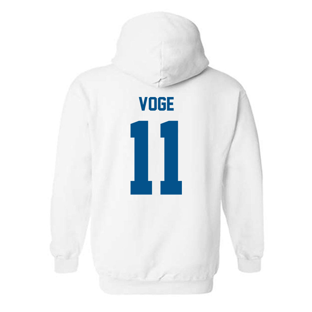 Delaware - NCAA Ice Hockey : Charlie Voge - Classic Fashion Shersey Hooded Sweatshirt-1