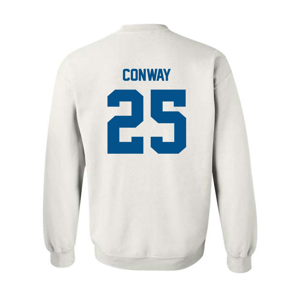 Delaware - NCAA Baseball : Elias Conway - Classic Fashion Shersey Crewneck Sweatshirt