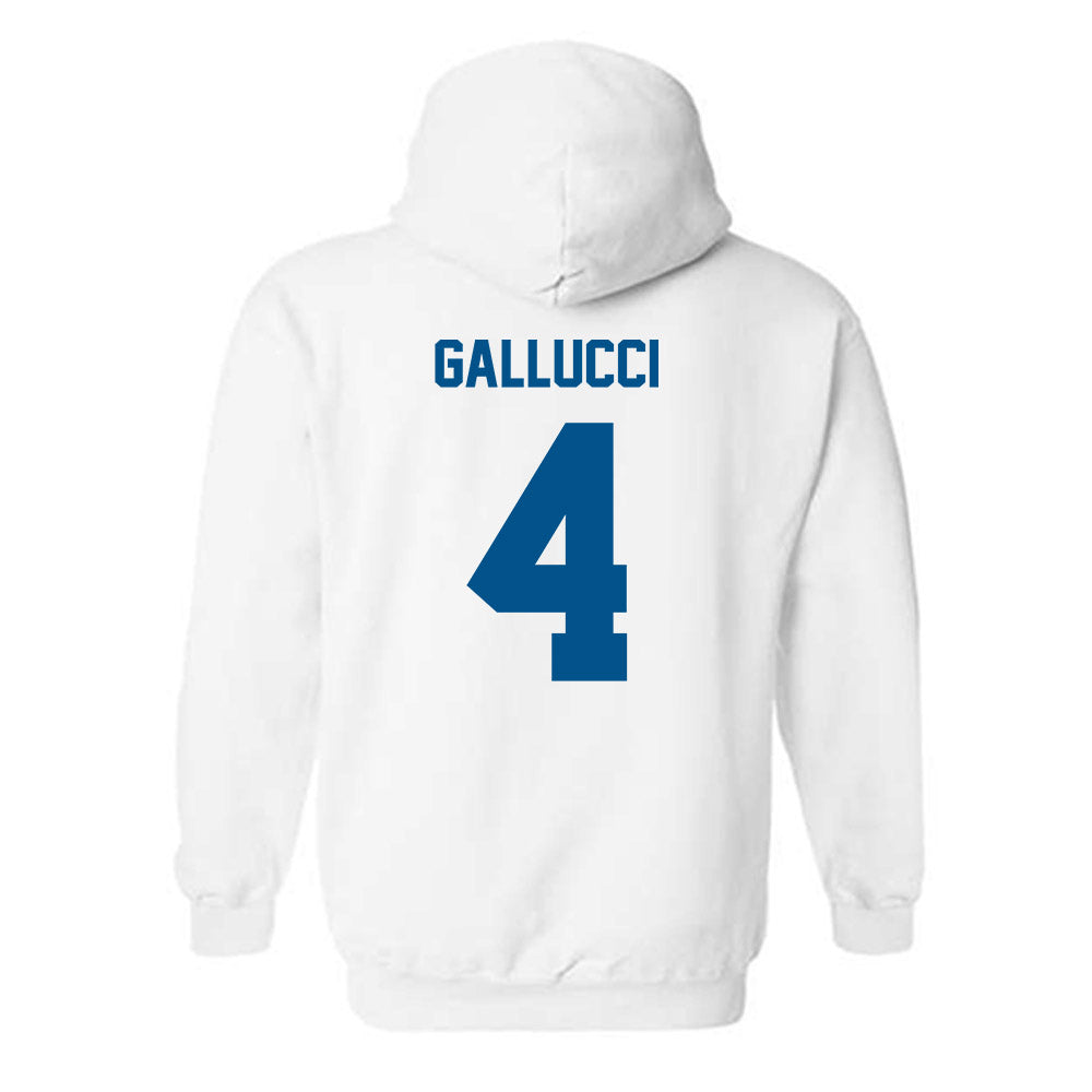 Delaware - NCAA Softball : Sorella Gallucci - Classic Fashion Shersey Hooded Sweatshirt-1
