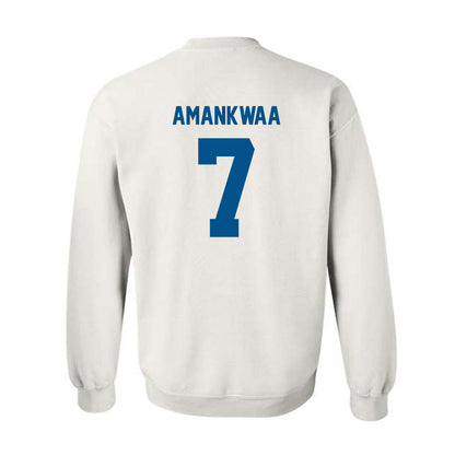 Delaware - NCAA Football : Thomas Amankwaa - Classic Fashion Shersey Crewneck Sweatshirt-1