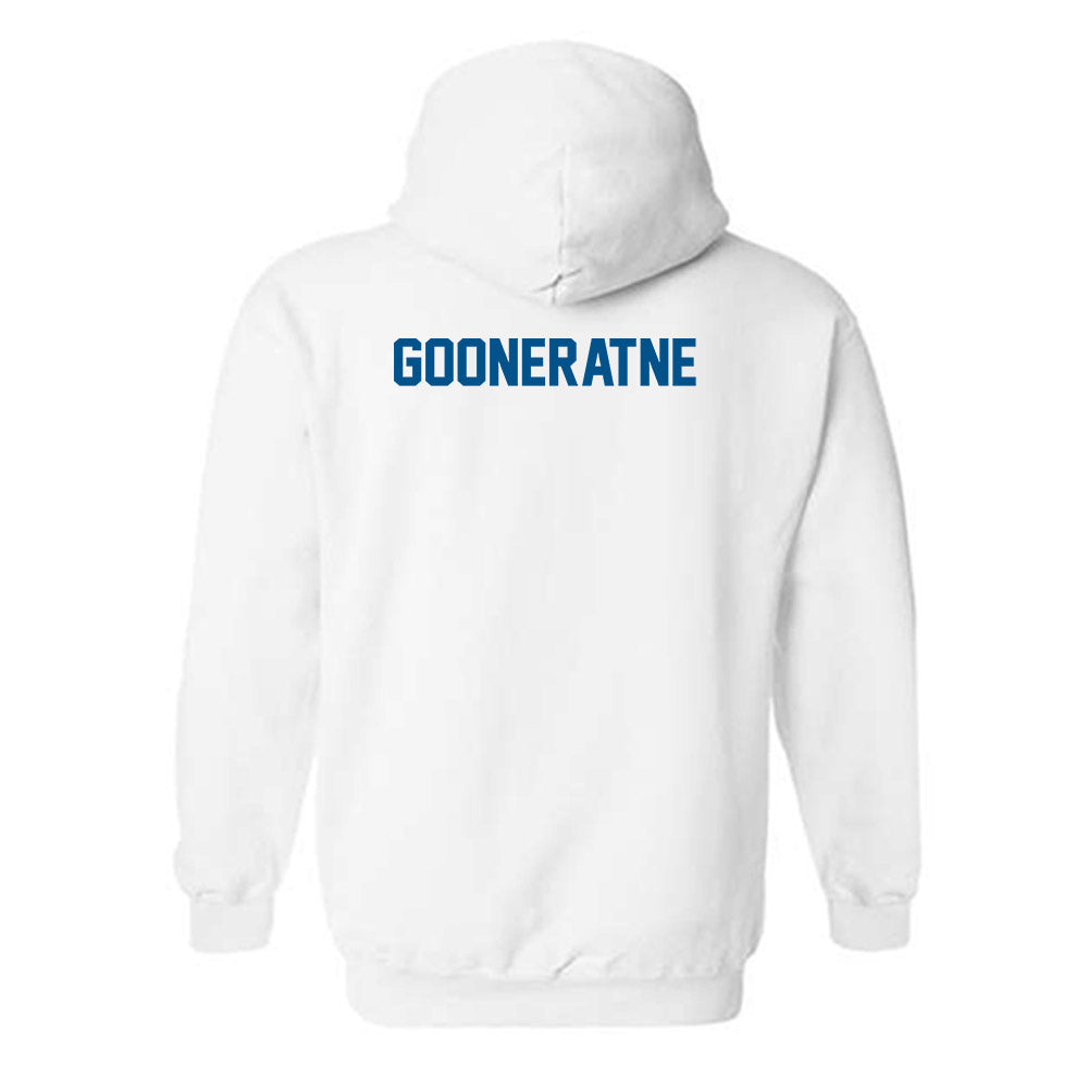 Delaware - NCAA Women's Golf : Rhianna Gooneratne - Classic Fashion Shersey Hooded Sweatshirt-1