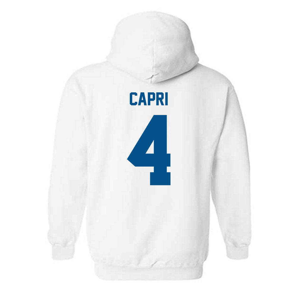 Delaware - NCAA Men's Lacrosse : Cory Capri - Classic Fashion Shersey Hooded Sweatshirt-1