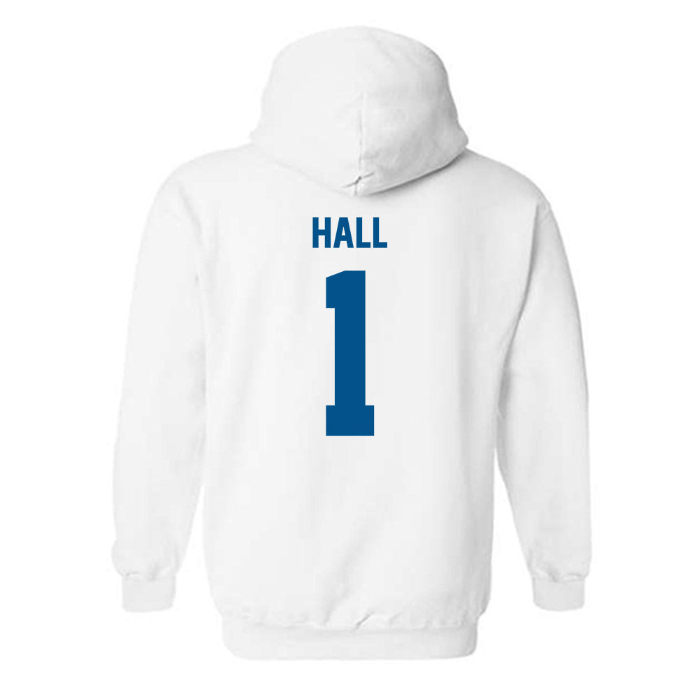 Delaware - NCAA Women's Soccer : Sophia Hall - Classic Fashion Shersey Hooded Sweatshirt-1