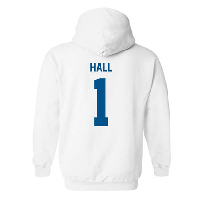 Delaware - NCAA Women's Soccer : Sophia Hall - Classic Fashion Shersey Hooded Sweatshirt-1