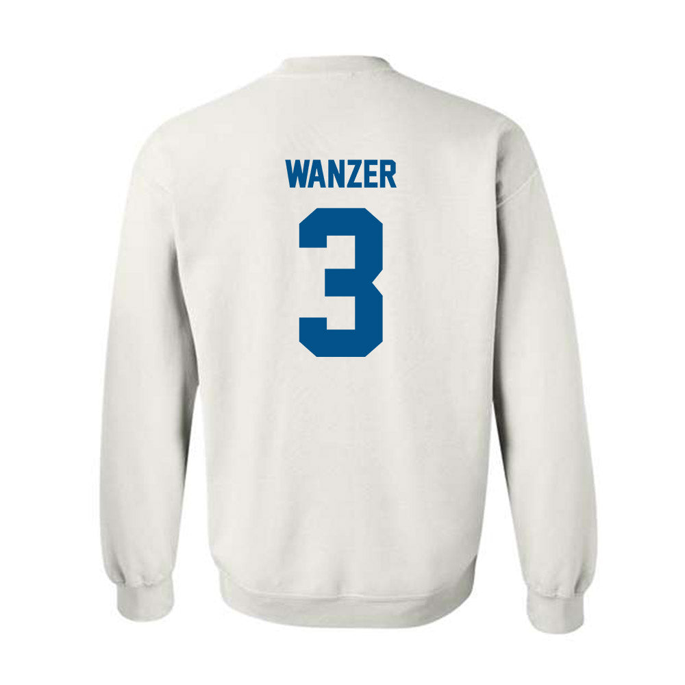 Delaware - NCAA Women's Basketball : Ella Wanzer - Classic Fashion Shersey Crewneck Sweatshirt-1