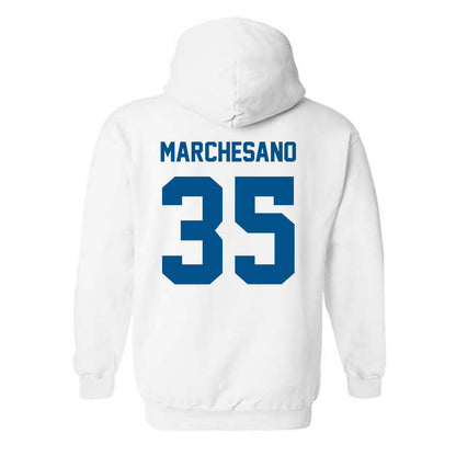 Delaware - NCAA Baseball : Jake Marchesano - Classic Fashion Shersey Hooded Sweatshirt-1