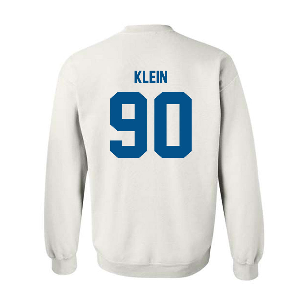 Delaware - NCAA Football : Logan Klein - Classic Fashion Shersey Crewneck Sweatshirt-1