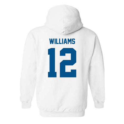 Delaware - NCAA Men's Soccer : Ethan Williams - Classic Fashion Shersey Hooded Sweatshirt