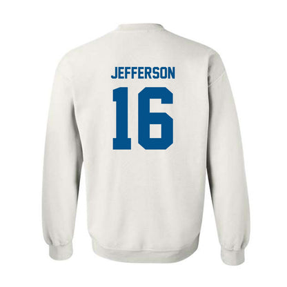 Delaware - NCAA Football : Noah Jefferson - Classic Fashion Shersey Crewneck Sweatshirt-1