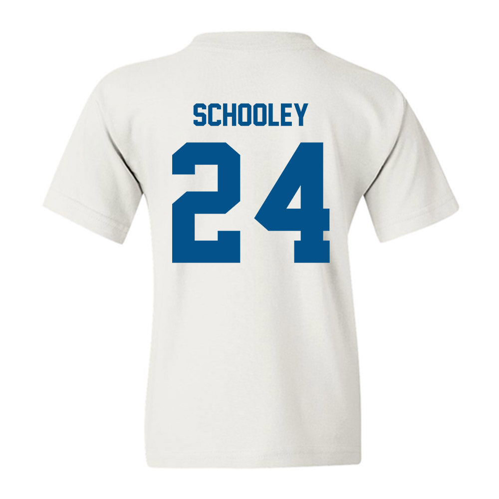 Delaware - NCAA Ice Hockey : Taylor Schooley - Classic Fashion Shersey Youth T-Shirt-1