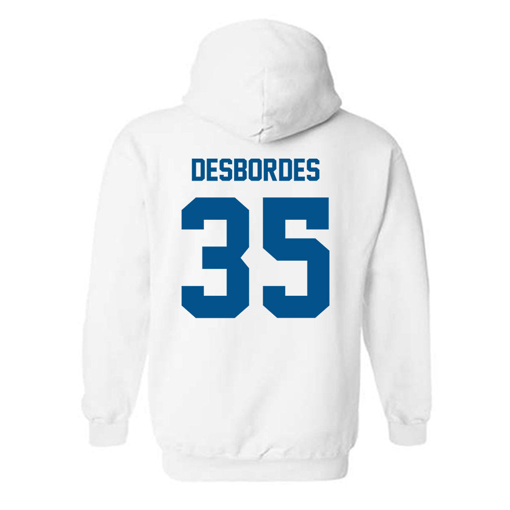 Delaware - NCAA Women's Lacrosse : Nichelle Desbordes - Classic Fashion Shersey Hooded Sweatshirt-1