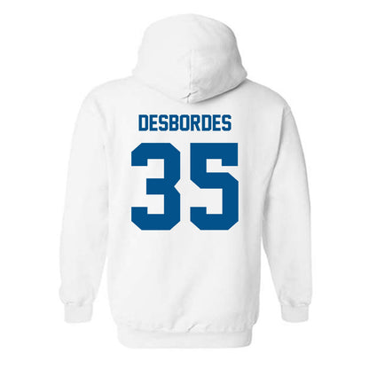Delaware - NCAA Women's Lacrosse : Nichelle Desbordes - Classic Fashion Shersey Hooded Sweatshirt-1
