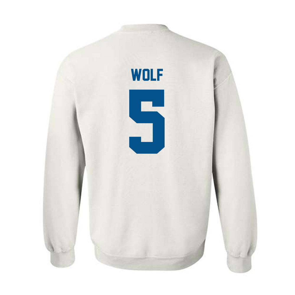 Delaware - NCAA Baseball : Jeremy Wolf - Classic Fashion Shersey Crewneck Sweatshirt-1