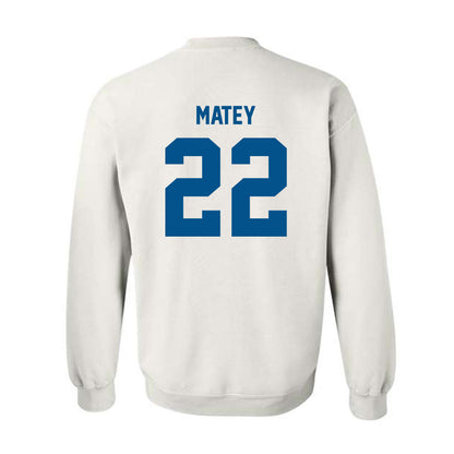 Delaware - NCAA Women's Lacrosse : Mary Matey - Classic Fashion Shersey Crewneck Sweatshirt-1