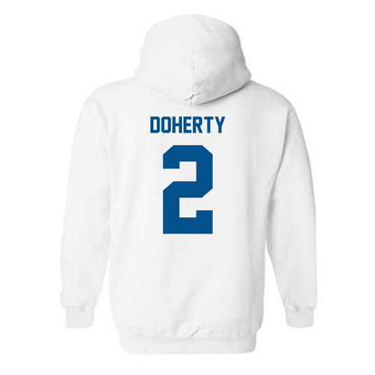 Delaware - NCAA Baseball : Connor Doherty - Classic Fashion Shersey Hooded Sweatshirt-1
