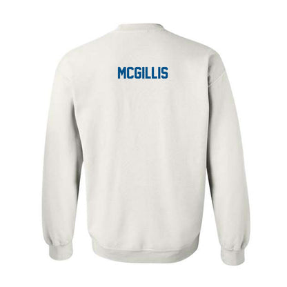 Delaware - NCAA Women's Swimming & Diving : Torun McGillis - Classic Fashion Shersey Crewneck Sweatshirt-1