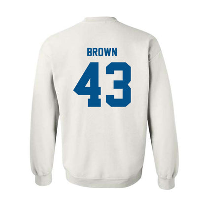 Delaware - NCAA Football : Luke Brown - Classic Fashion Shersey Crewneck Sweatshirt
