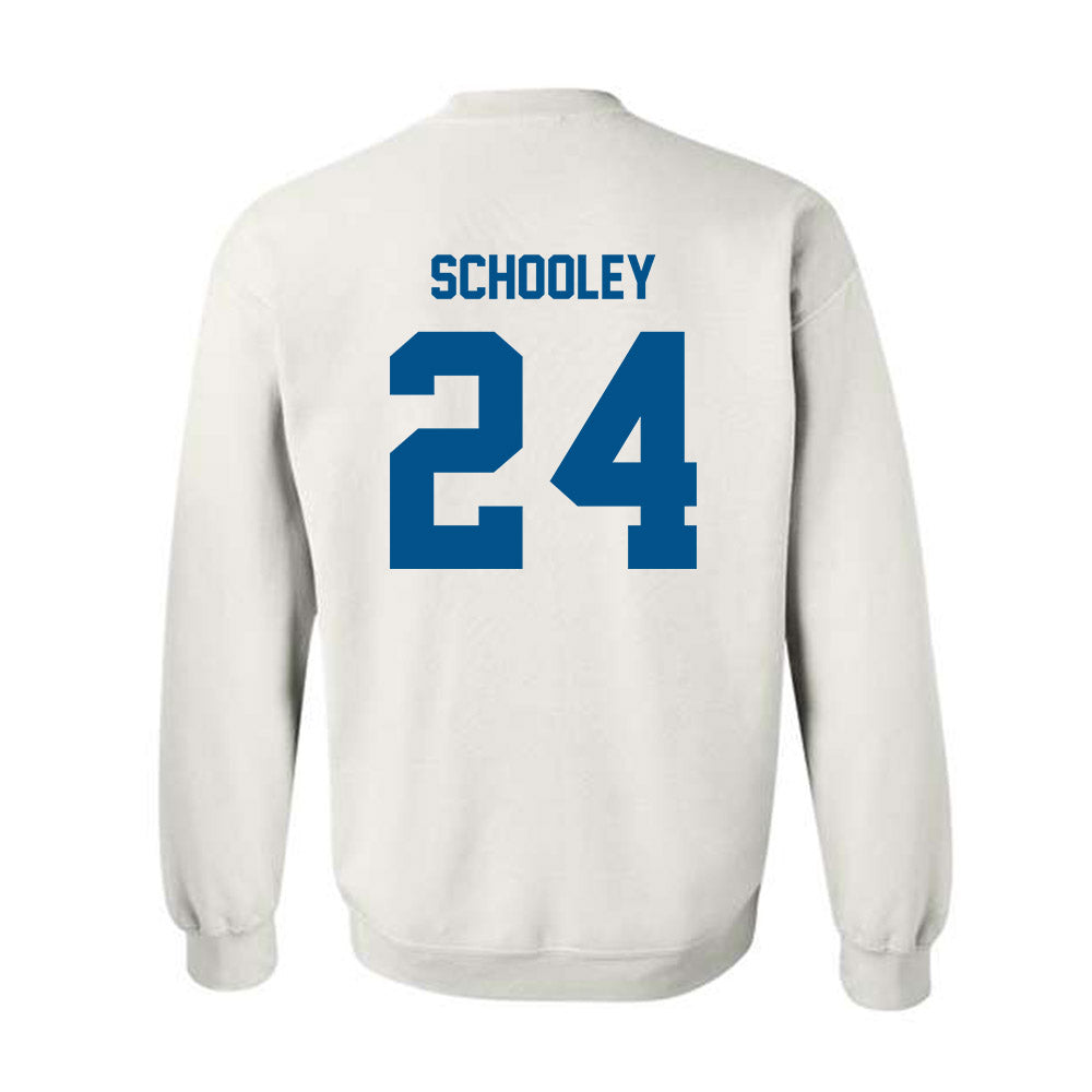Delaware - NCAA Ice Hockey : Taylor Schooley - Classic Fashion Shersey Crewneck Sweatshirt-1