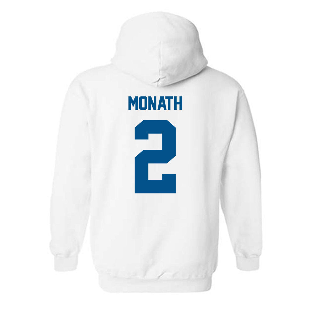 Delaware - NCAA Men's Soccer : Rich Monath - Classic Fashion Shersey Hooded Sweatshirt-1