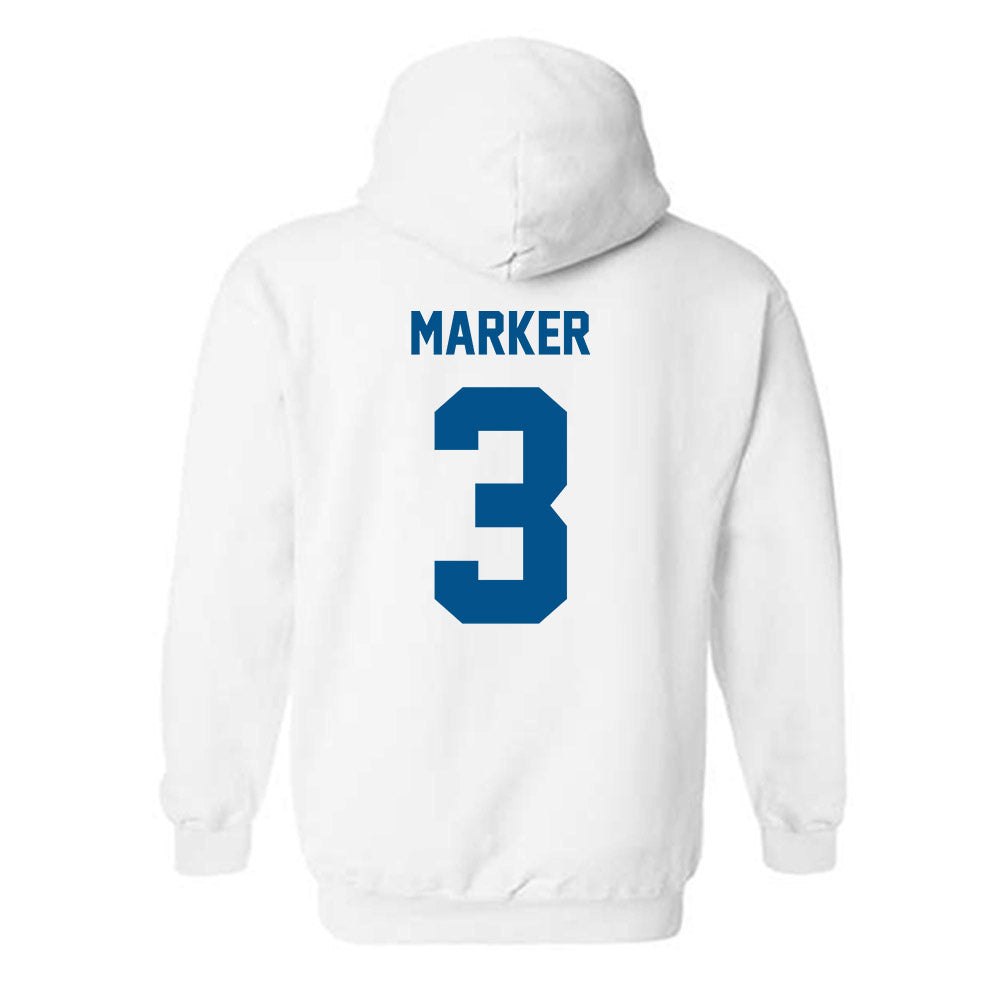 Delaware - NCAA Football : Zach Marker - Classic Fashion Shersey Hooded Sweatshirt-1