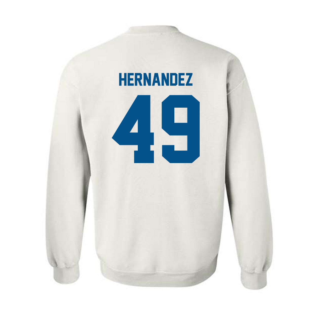 Delaware - NCAA Football : Yamdry Hernandez - Classic Fashion Shersey Crewneck Sweatshirt-1
