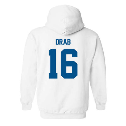 Delaware - NCAA Women's Lacrosse : Callie Drab - Classic Fashion Shersey Hooded Sweatshirt-1