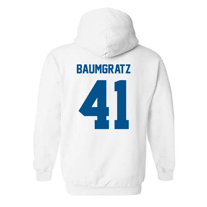Delaware - NCAA Women's Lacrosse : Molly Baumgratz - Classic Fashion Shersey Hooded Sweatshirt-1