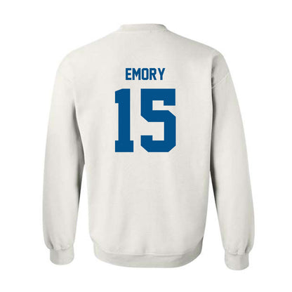 Delaware - NCAA Men's Basketball : Houston Emory - Classic Fashion Shersey Crewneck Sweatshirt-1