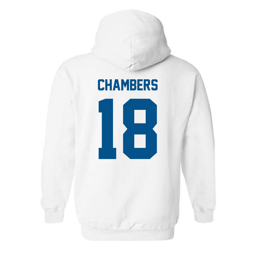Delaware - NCAA Softball : Morgan Chambers - Classic Fashion Shersey Hooded Sweatshirt-1