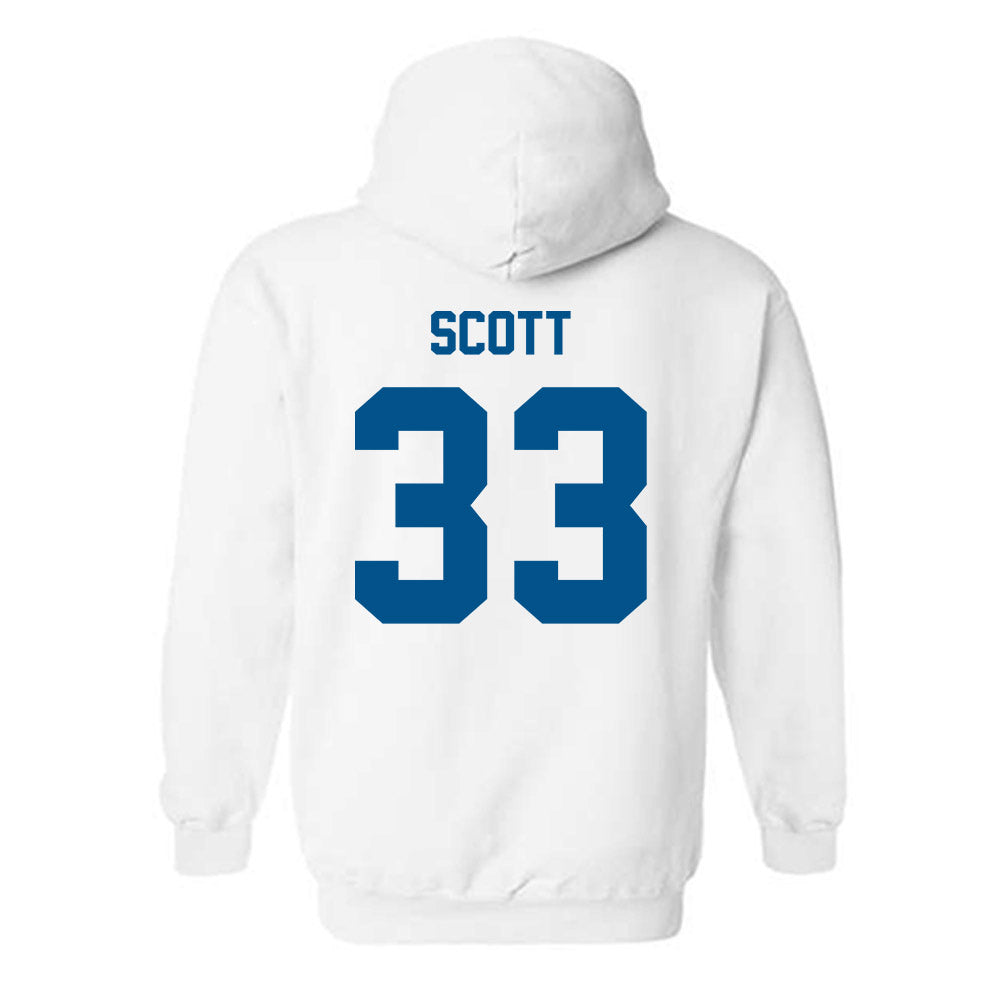 Delaware - NCAA Football : Trace Scott - Classic Fashion Shersey Hooded Sweatshirt-1