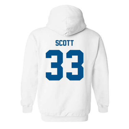 Delaware - NCAA Football : Trace Scott - Classic Fashion Shersey Hooded Sweatshirt-1