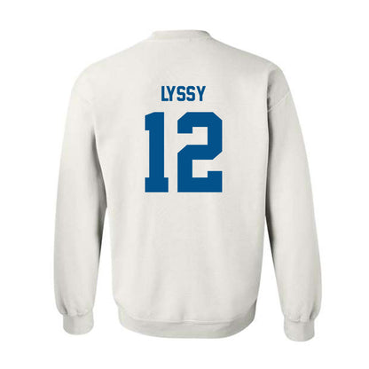 Delaware - NCAA Women's Volleyball : Aubrey Lyssy - Classic Fashion Shersey Crewneck Sweatshirt-1
