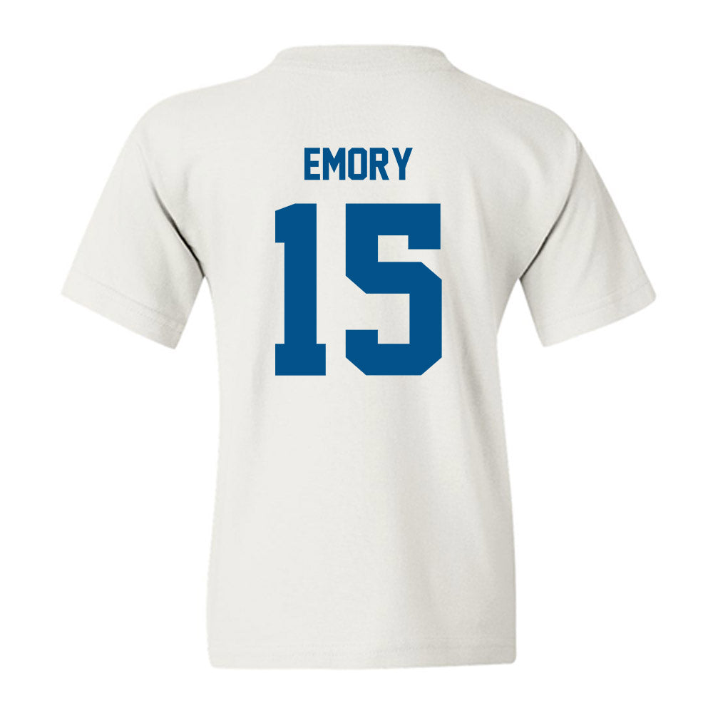 Delaware - NCAA Men's Basketball : Houston Emory - Classic Fashion Shersey Youth T-Shirt-1